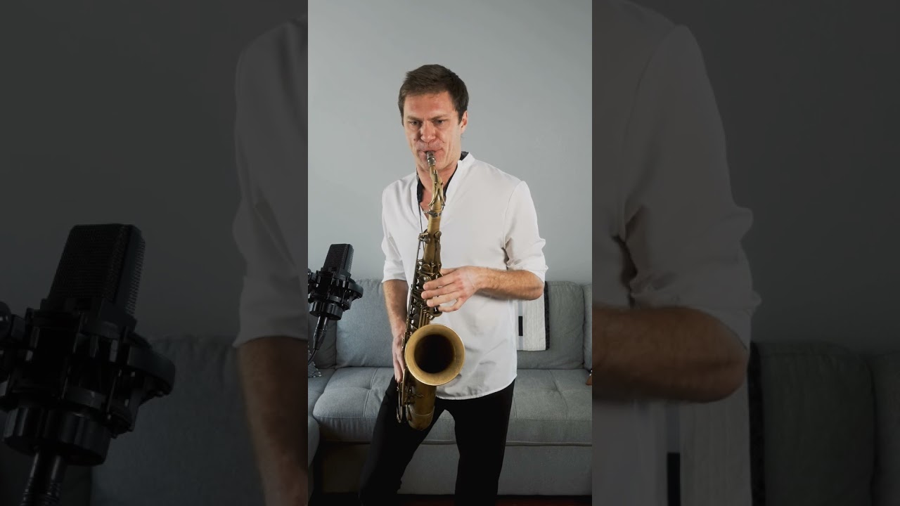huge tenor saxophone sound