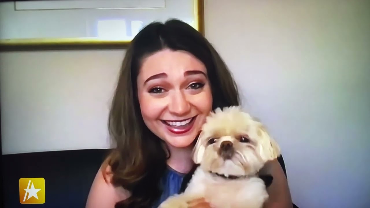 Dani Apple & Singing Dog on ACCESS DAILY w/ Mario Lopez & Jeanine Mai