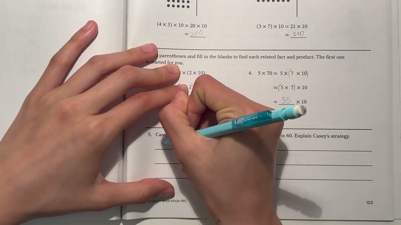 **Eureka Math Squared** 3 класс, модуль 3, тема D (уроки 20-25) | #mathwithaubrey #homework