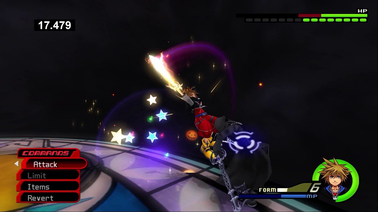 [KH2FM] - Roxas is fun with max stats (34 second speedrun)