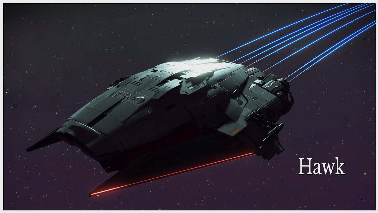 No Man's Sky Corvette Hawk