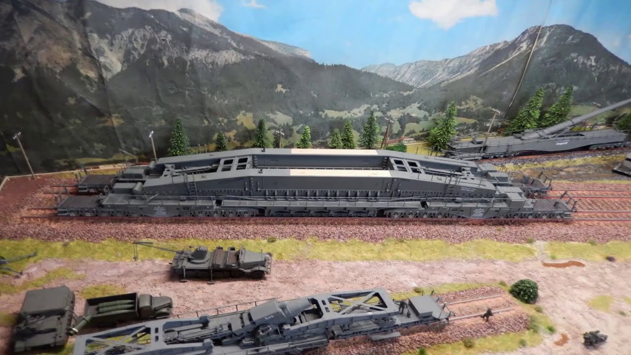 HobbyBoss 1:72 Railway Gun 