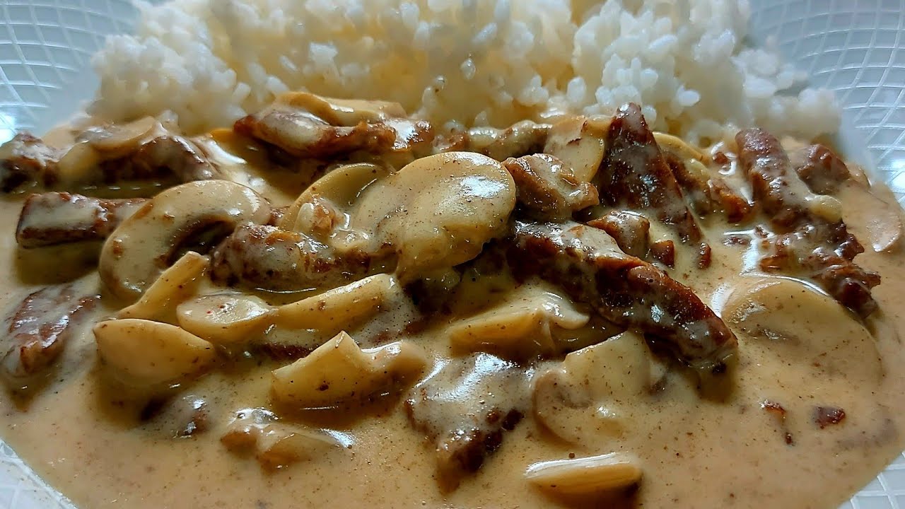 Beef Stroganoff