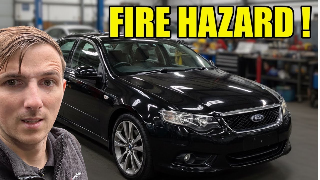 Эта машина чуть не сгорела 🔥Ford Falcon, нет связи с ABS — совсем не то, чего ожидаешь 🚨