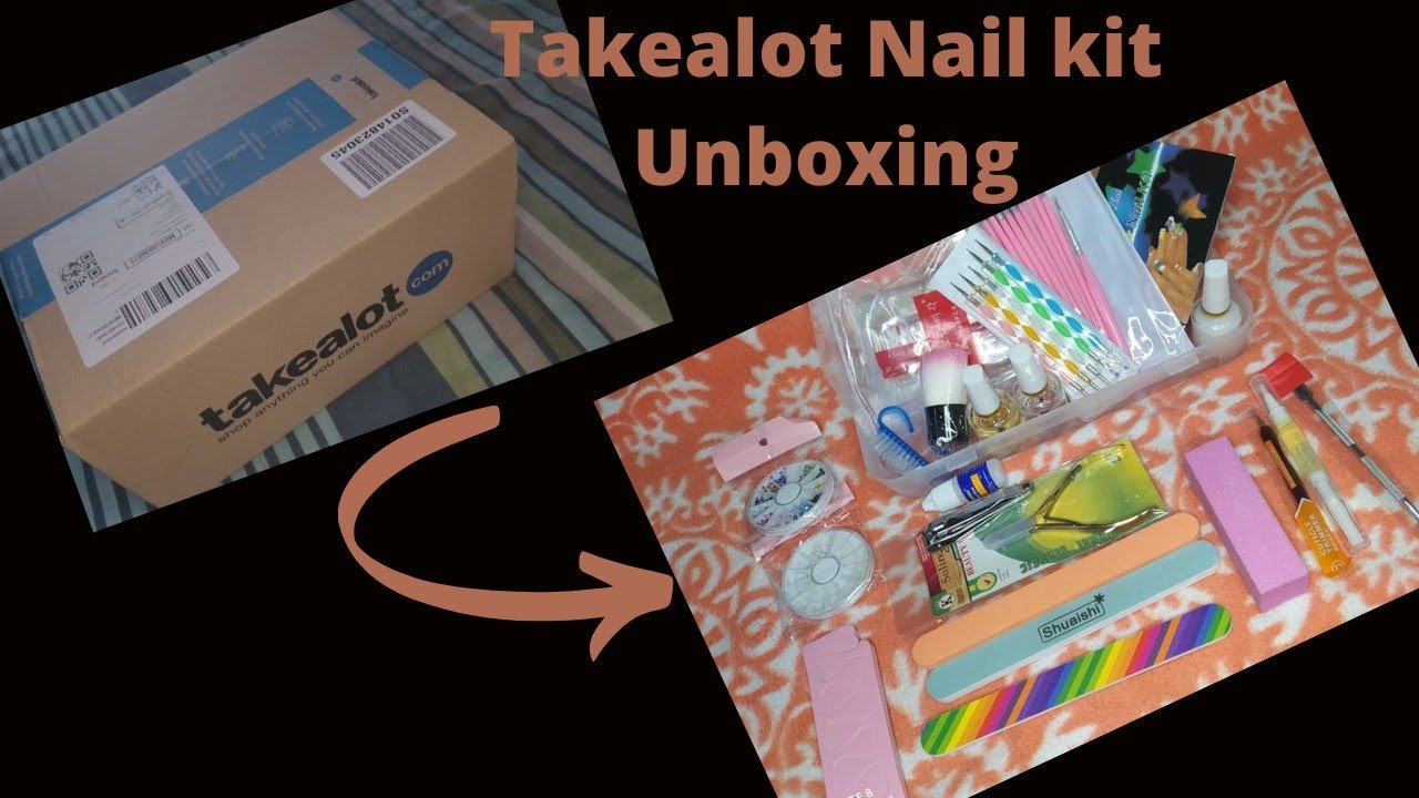 Part 1:52 artificial nail kit unboxing from takealot || 🇿🇦 YouTuber || #takealot #unboxing #200subs