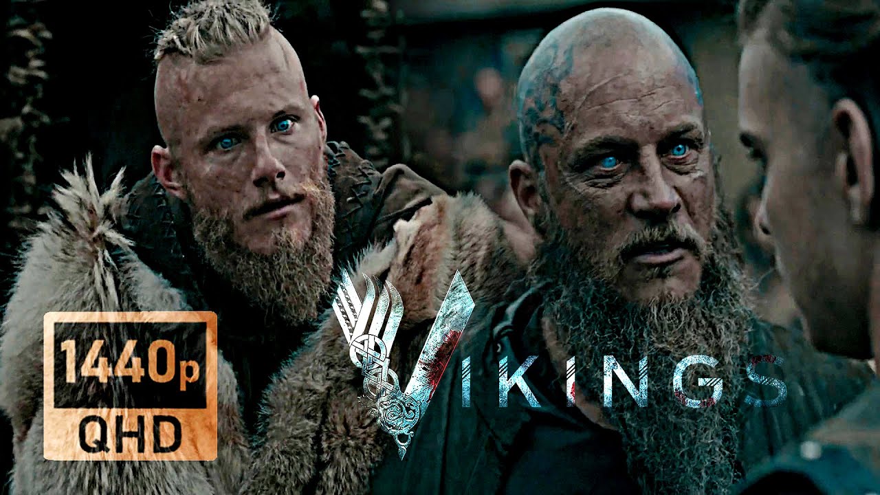 VIKINGS(Dublado pt-br)||S04 EP10 - Bjorn vai visitar seus irm&atilde;os & Ragnar retorna a Kategat [1440p]
