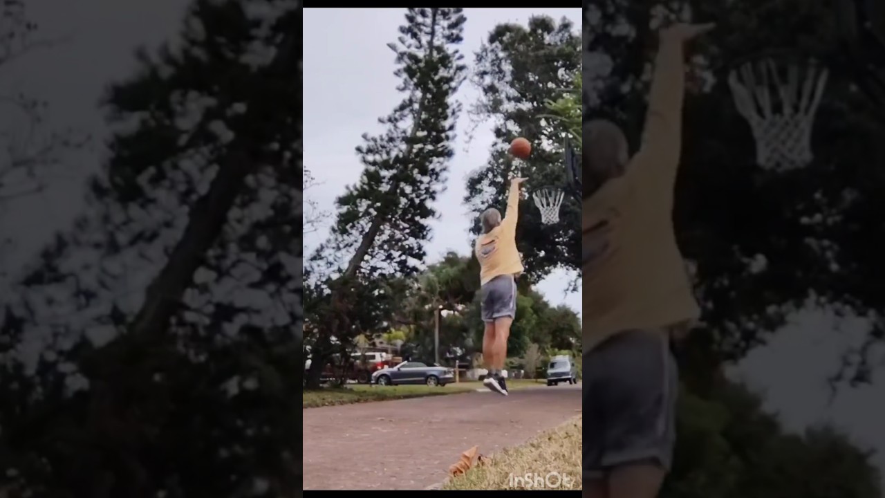 60 year old doing low post move progression.