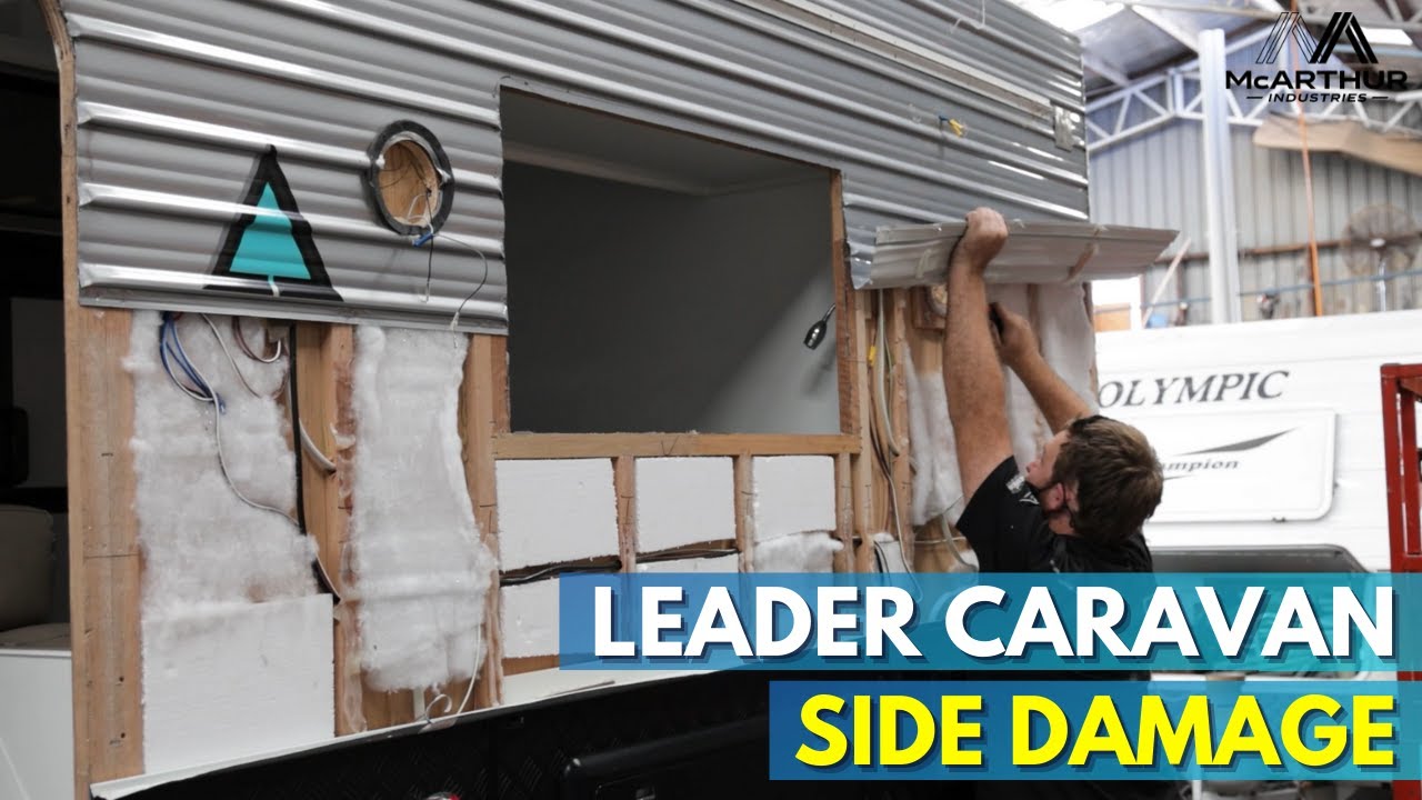 Caravan Side Damage