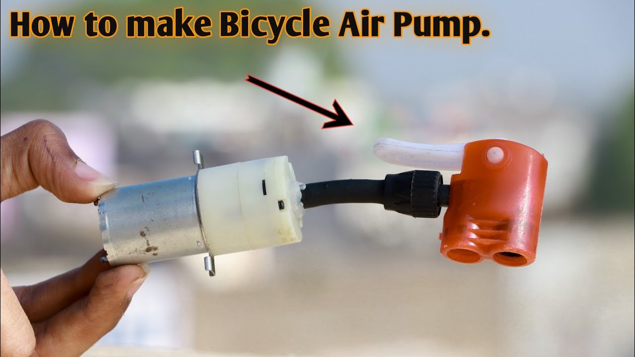 Make a 12v Bicycle mini Air Pump. mr.dharoniya