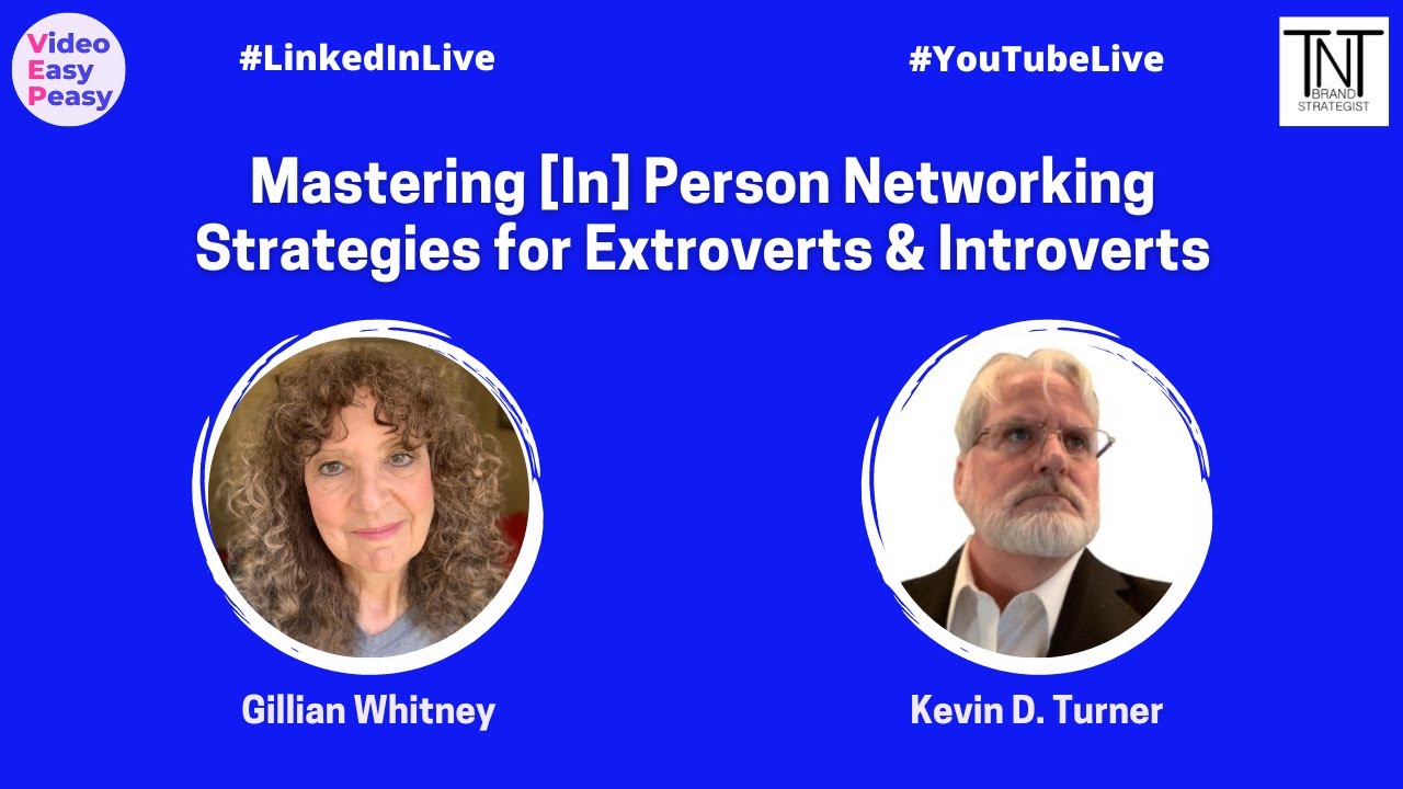 [In] Person Networking 4 Extroverts & Introverts┋Funny when Host Drops Out!