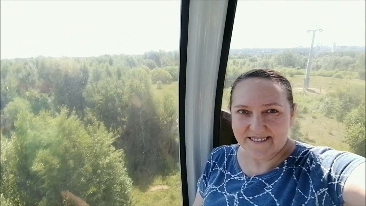 Канатная дорога Нижний Новгород - Бор через реку Волга.