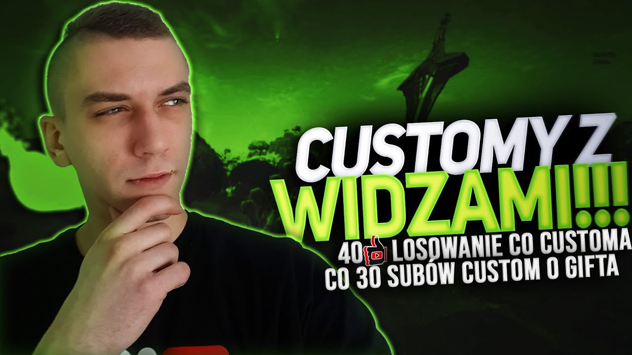 🔴WBIJAJ NA CUSTOMY 🎁 40👍=GIVEAWAY CO CUSTOMA 🎁TOP MODEL LATE ✅PRZEDŁUŻANY LIVE 1ZŁ=2MIN🎮#epicpartner