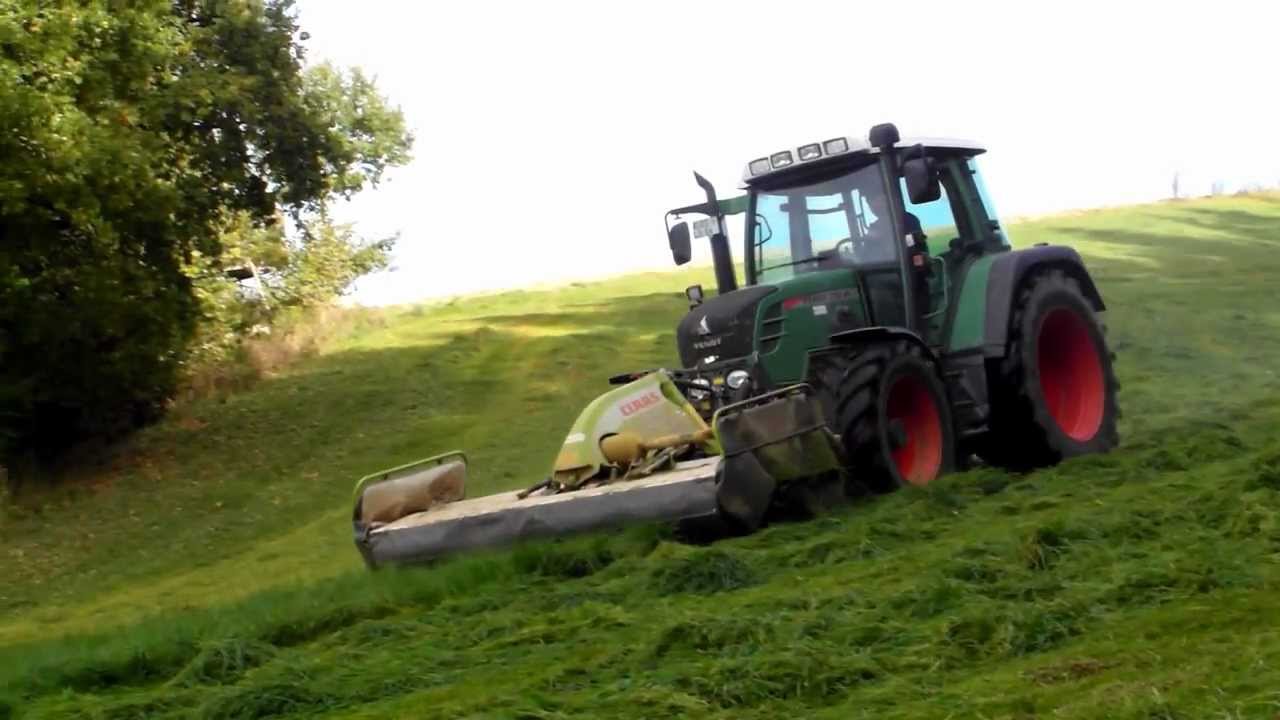 Fendt 312 Vario TMS mit Claas HD