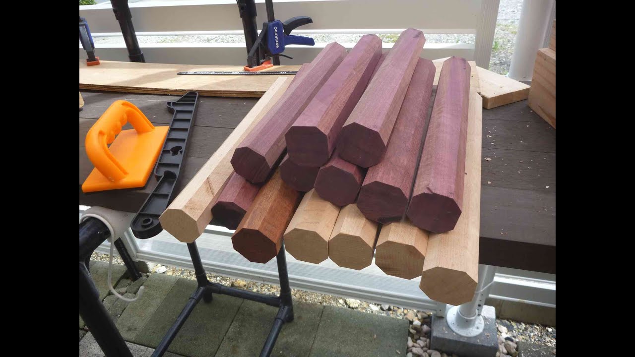Cue building - wood cut　&rdquo;　キュー製作　プレカット編　&rdquo;　＃A001