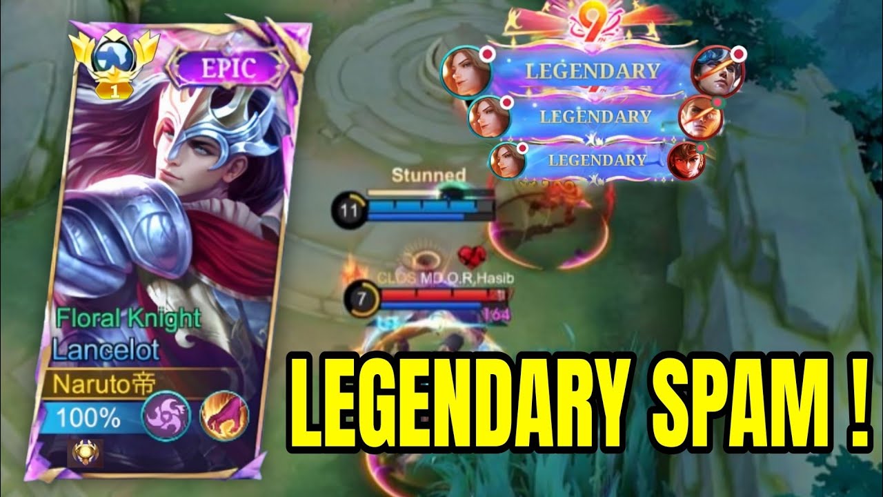 LEGENDARY LANCELOT 😈 | Mythic Rank Got HUMILIATED | MLBB