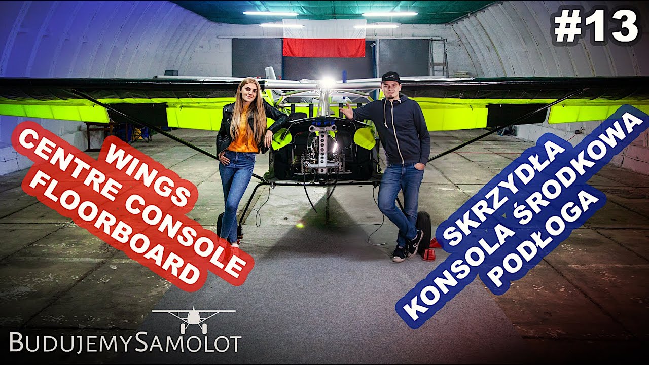BudujemySamolot.pl- Skrzydła, Konsola, Podłoga - WIngs, Console Floorboard (SubtitlesEN) BushCat #13