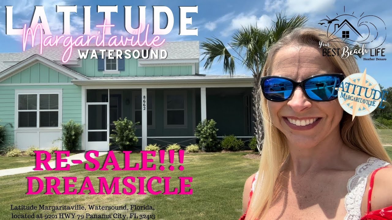 reSALE Dreamsicle-ACT NOW 🏖️Latitude Margaritaville~55+ Community Panama City Beach Fl🏝️