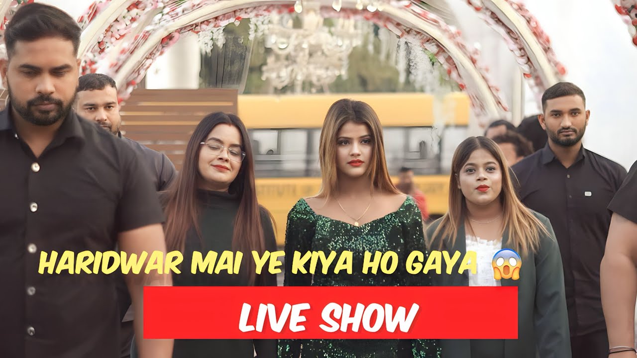 Vanshika hapur | Haridwar live show 😱 high security 