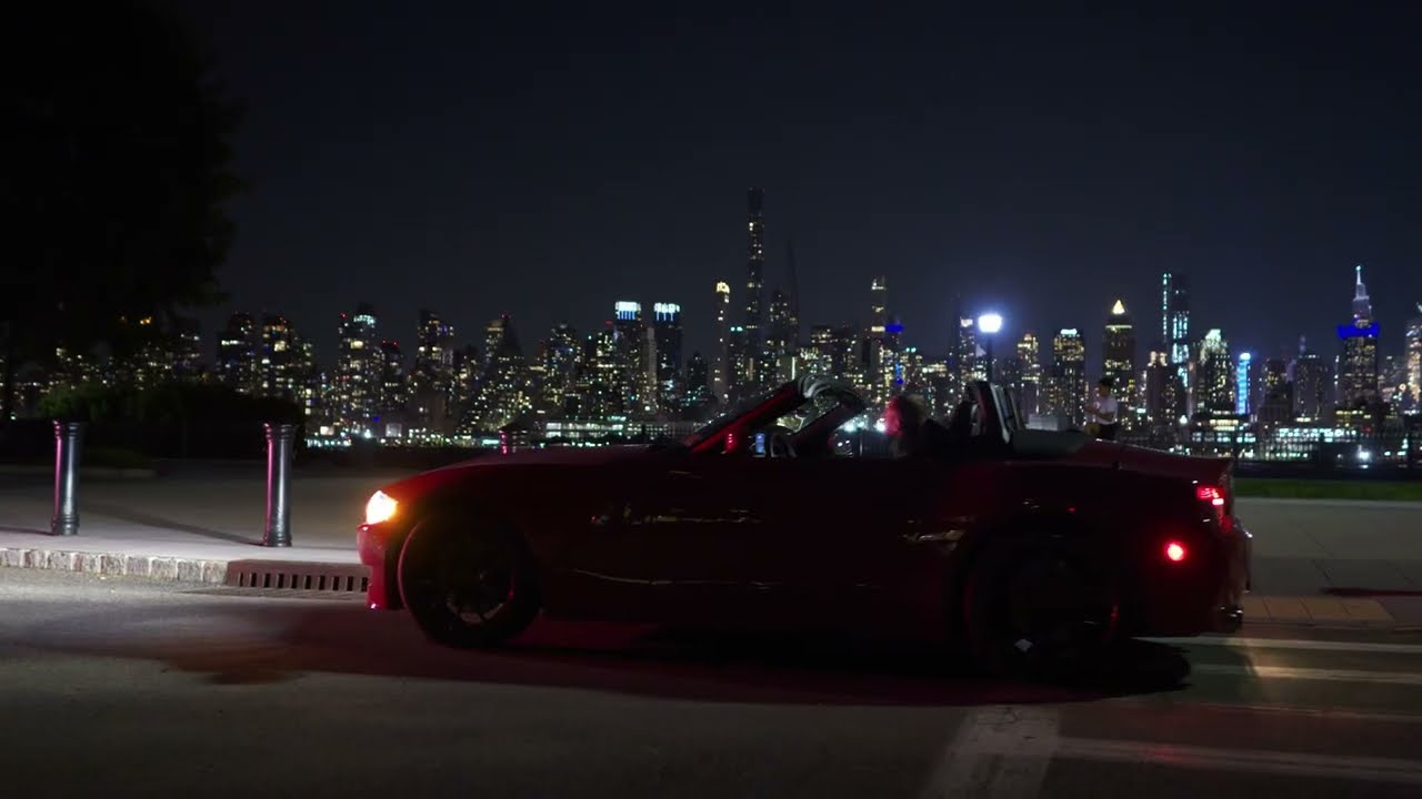 BMW Z4M Roadster + Porsche Taycan New York City Night Drive