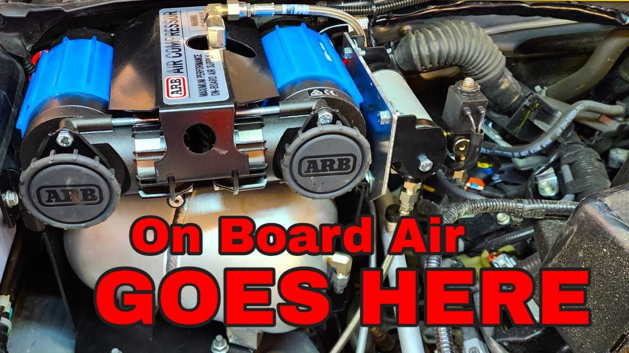 The Best 3rd Gen Tacoma On Board Air Set Up