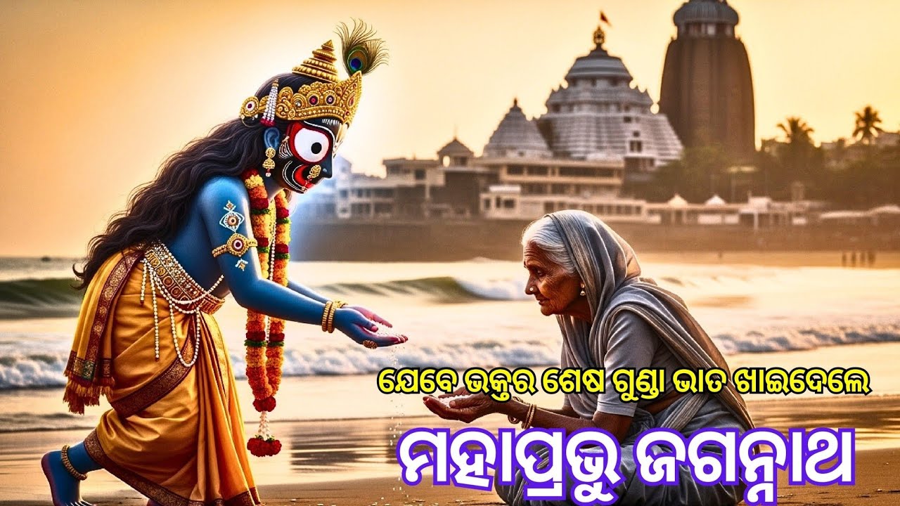 ଯେବେ ଏକ ଭୋକିଲା ବିଧବା ମହାପ୍ରଭୁ ଜଗନ୍ନାଥଙ୍କୁ ଅର୍ପଣ କଲା ଶେଷ ଗୁଣ୍ଡା ଚାଉଳ।ଏକ ବିଧବାର ସତ୍ୟ ଭକ୍ତି#odiastory