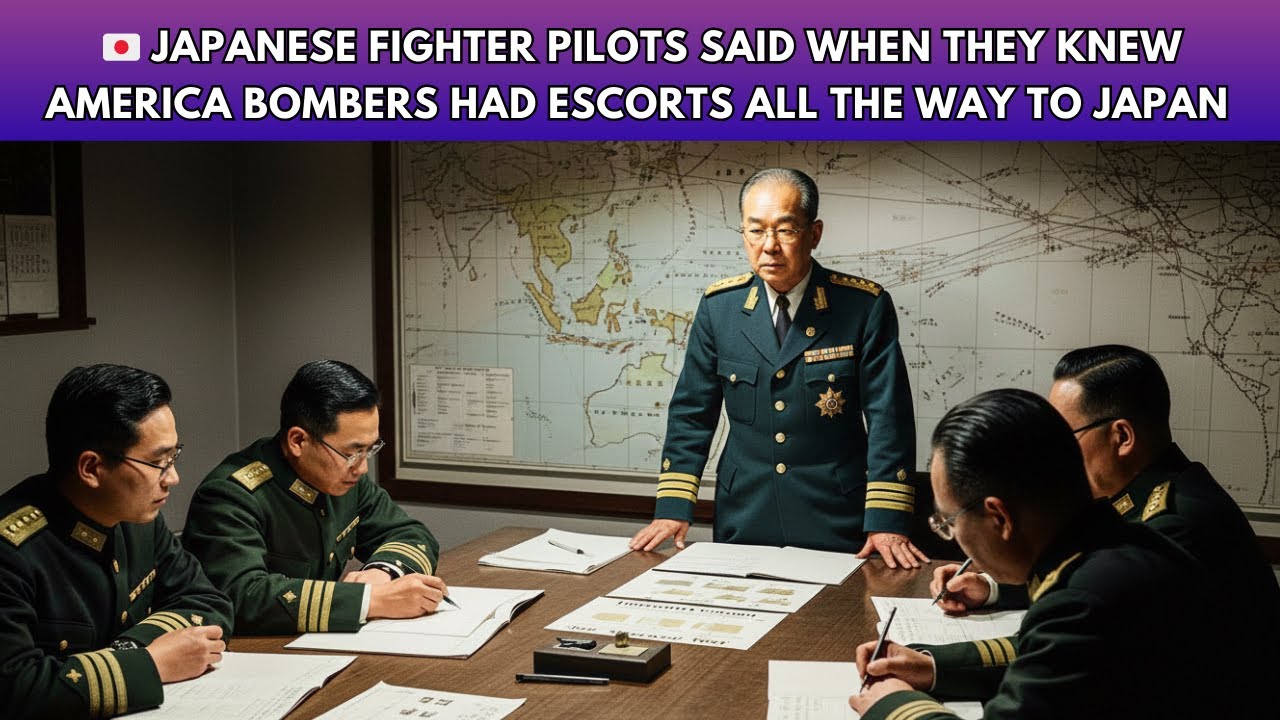 What Japanese Fighter Pilots Said When They Knew America Bombers Had Escorts All The Way To Japan