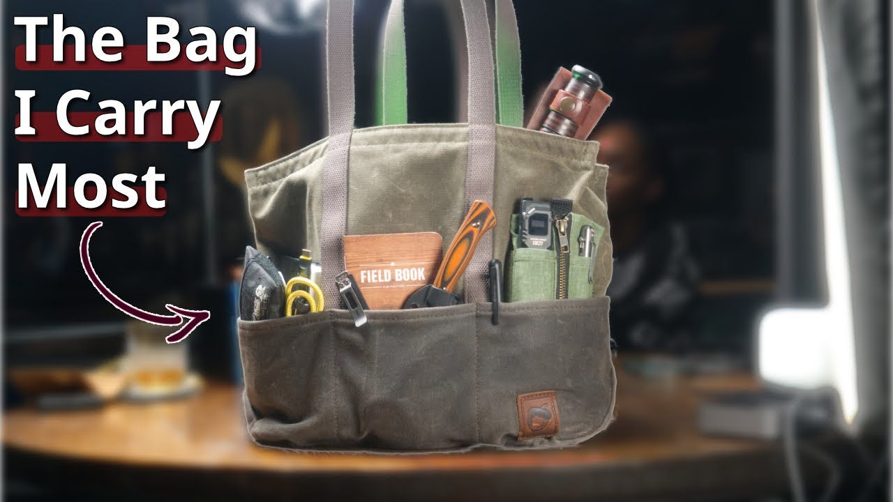 The EDC Bag NO ONE is Talking About - Nutsac Work Tote
