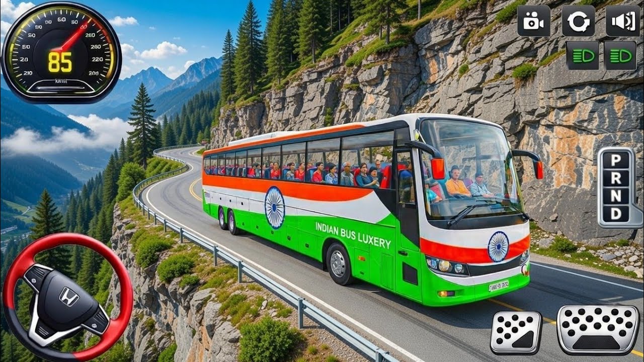Euro coach bus simulator || newcoach bus simulator part- 09 My First Trip | Android gameplay