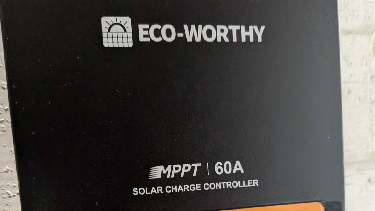 Eco Worthy Install. 60 Amp Charge Controller 60yr Test🤣