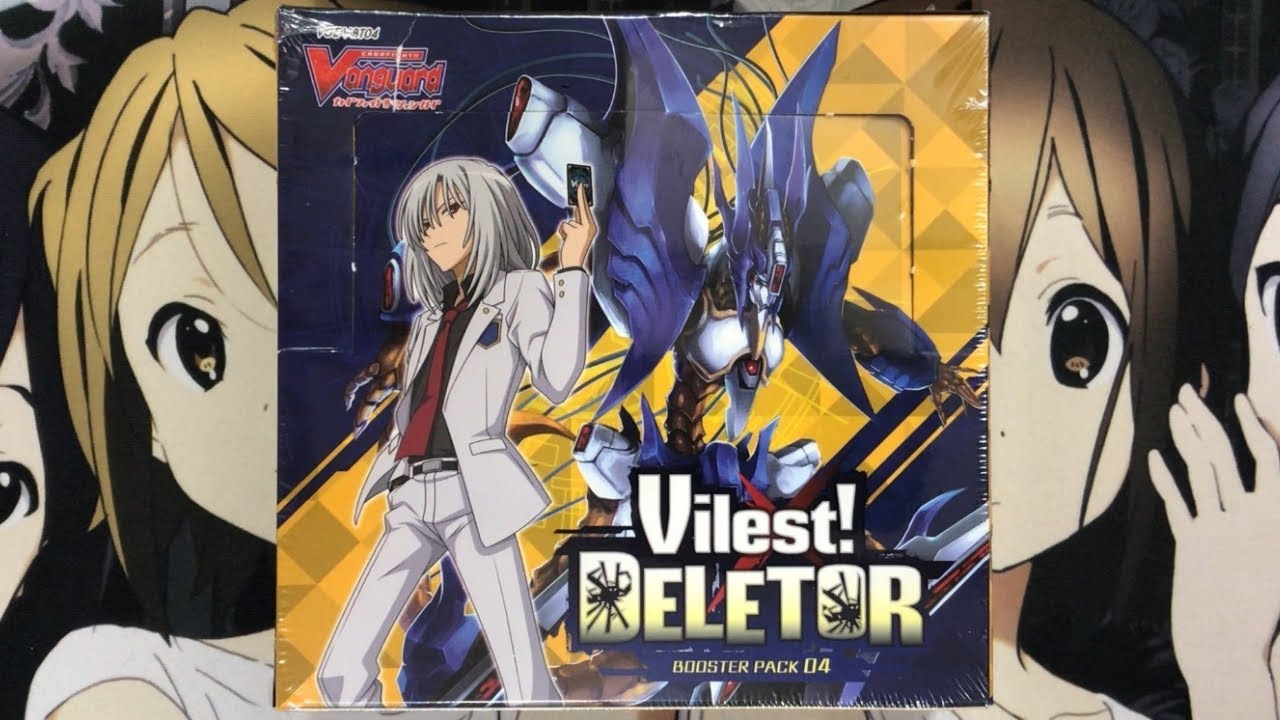 Opening My Cardfight Vanguard Vilest Deletor Booster Box English