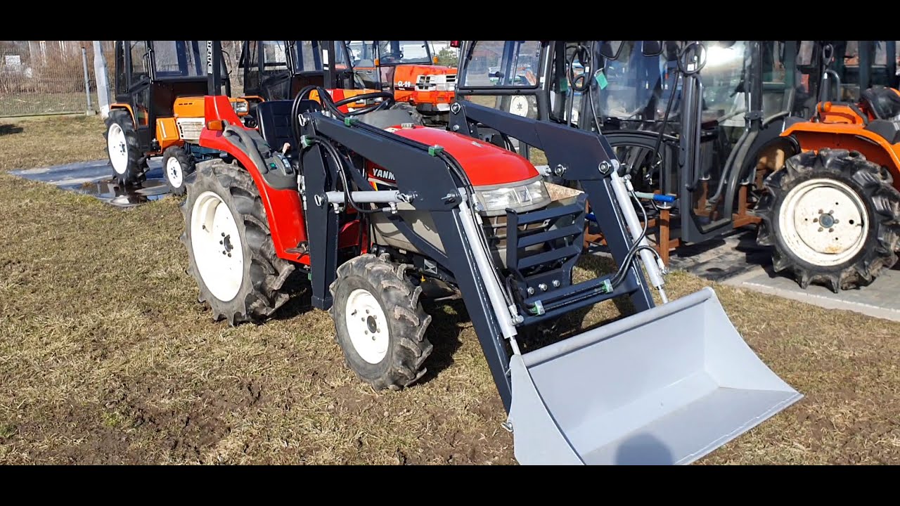 Yanmar AF18 z ładowaczem czołowym tur.