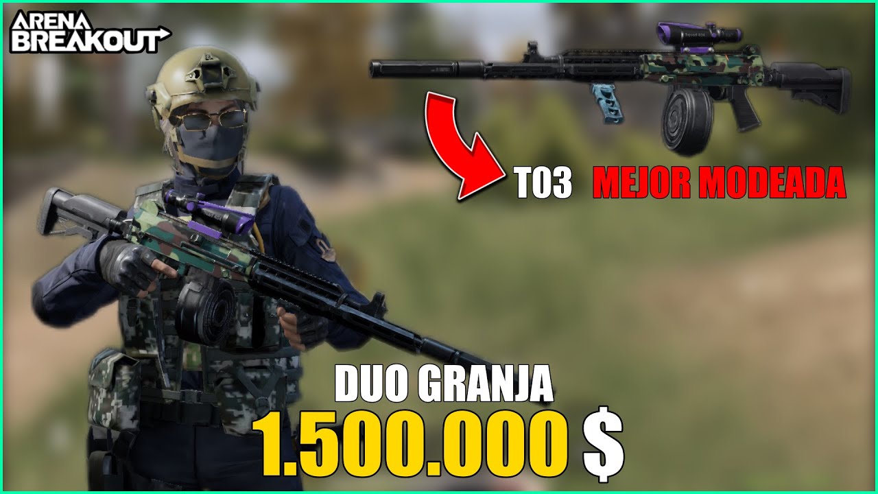 LA T03 MEJOR MODEADA ES UNA LOCURA 😎 | ARENA BREAKOUT