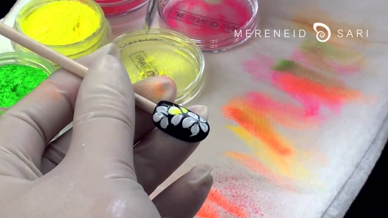 Nail Art - Mereneid Sari Neon Pigments