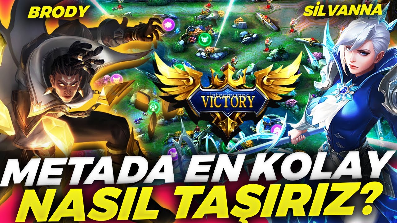 GÜNCEL METADA EN KOLAY MAÇ KAZANAN LANE - Silvanna - Brody | Mobile Legends