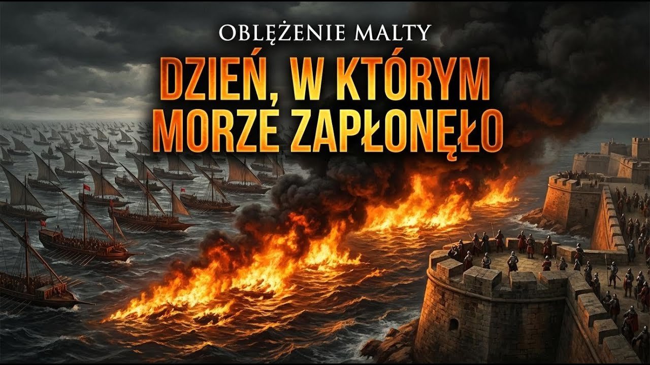 Oblężenie Malty 1565: Jak 6000 Obrońc&oacute;w Użyło &bdquo;Greckiego Ognia&rdquo;, aby Spalić 40000 Osman&oacute;w