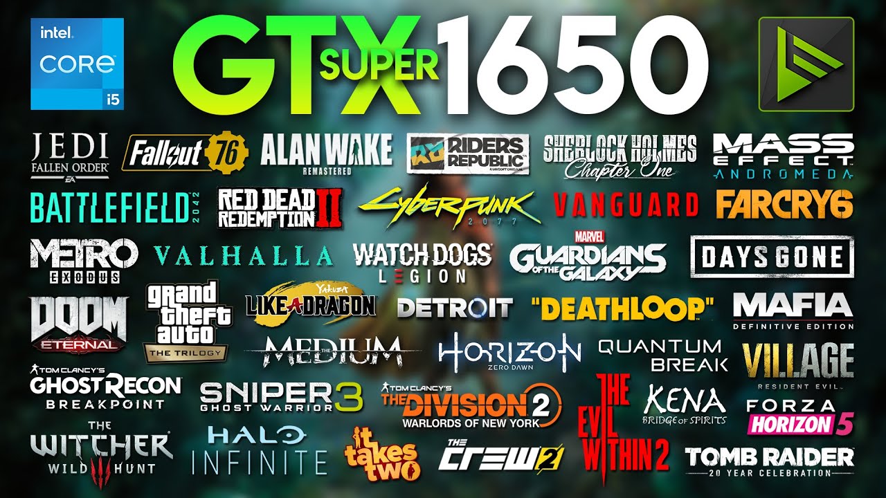 GTX 1650 Super Test in 111 Games