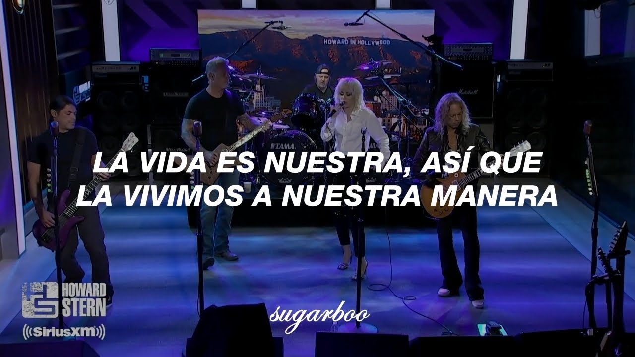 Miley Cyrus & Metallica - Nothing Else Matters (Live on the Stern Show) | Subtitulada en Espa&ntilde;ol