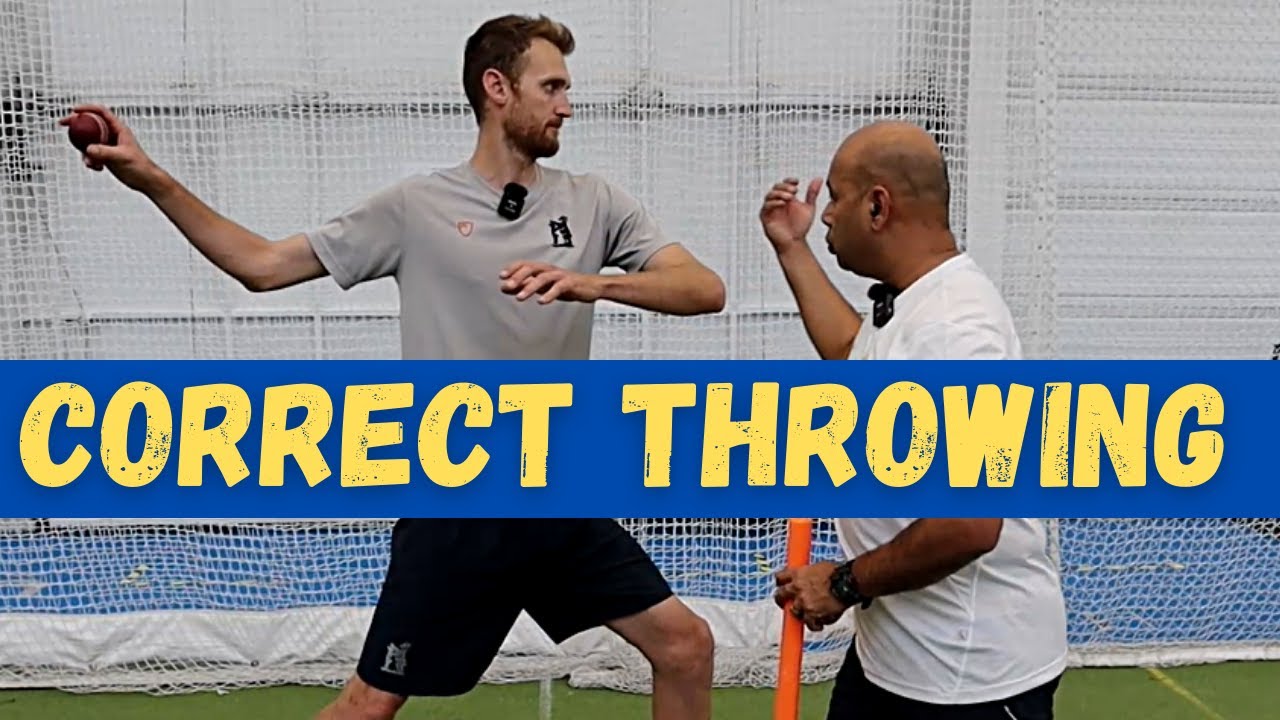 Игра в крикет: как правильно бросать мяч для крикета с ИДЕАЛЬНОЙ техникой | Куки Патель