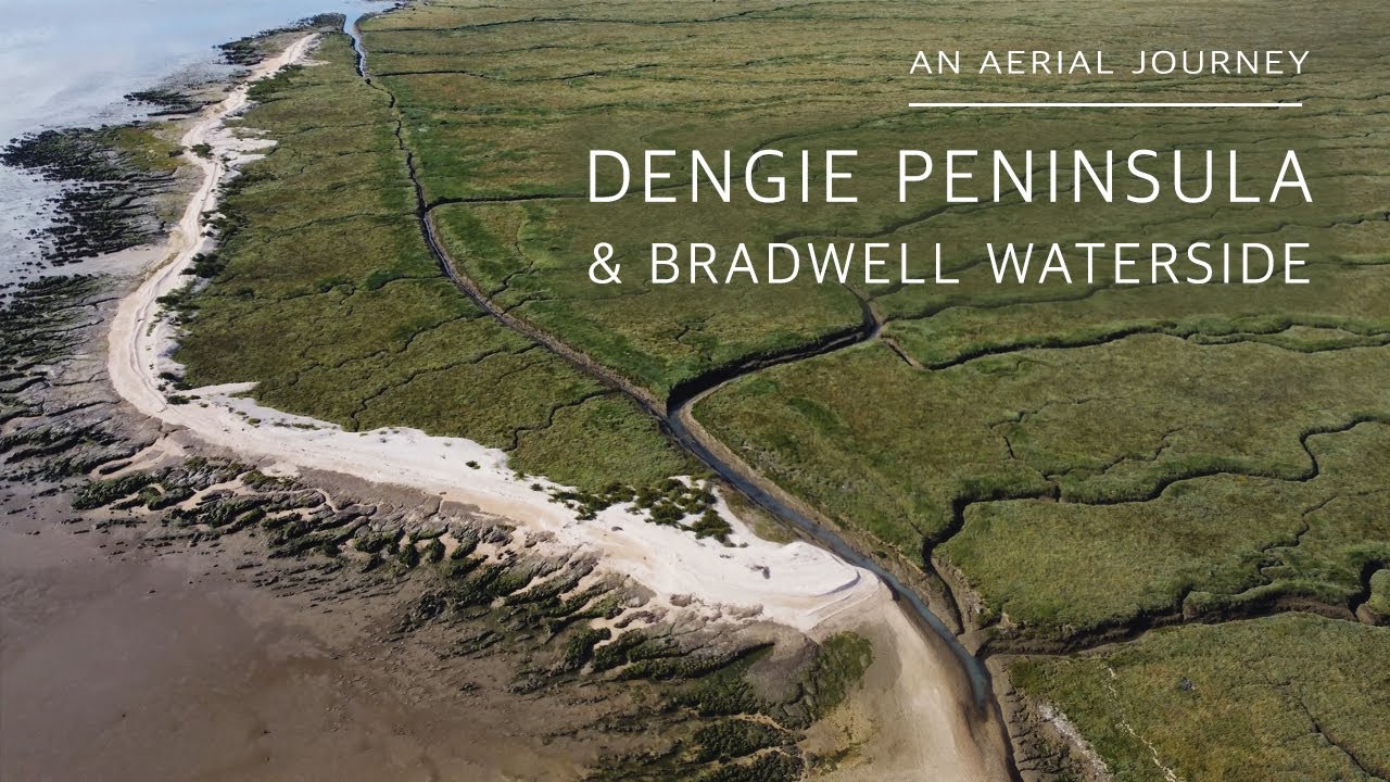 The Dengie Peninsula & Bradwell on the River Blackwater in Essex. DJI Mini 3 Pro