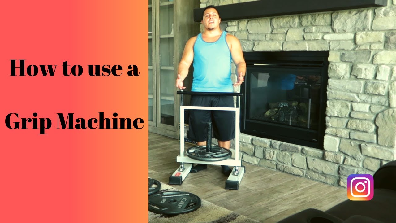 How to use a  Grip Machine! Similar to Bruce Lee's!