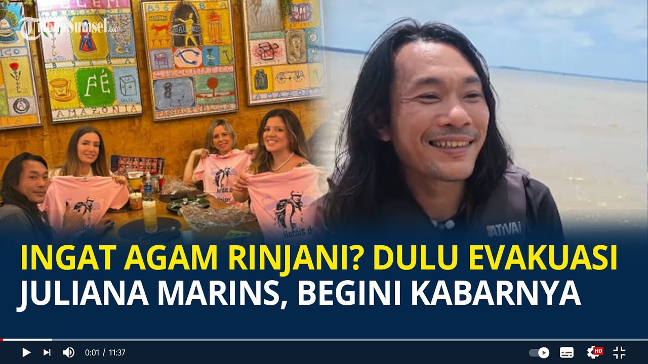 Ingat Agam Rinjani? Dulu Viral Evakuasi Juliana Marins, Kini Makin Mendunia