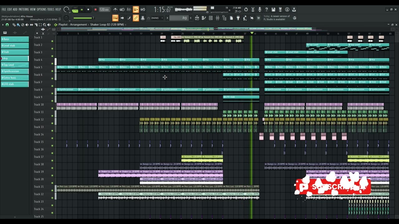 Afro House FLP – Hypnotic Grooves & Deep Bass Flow
