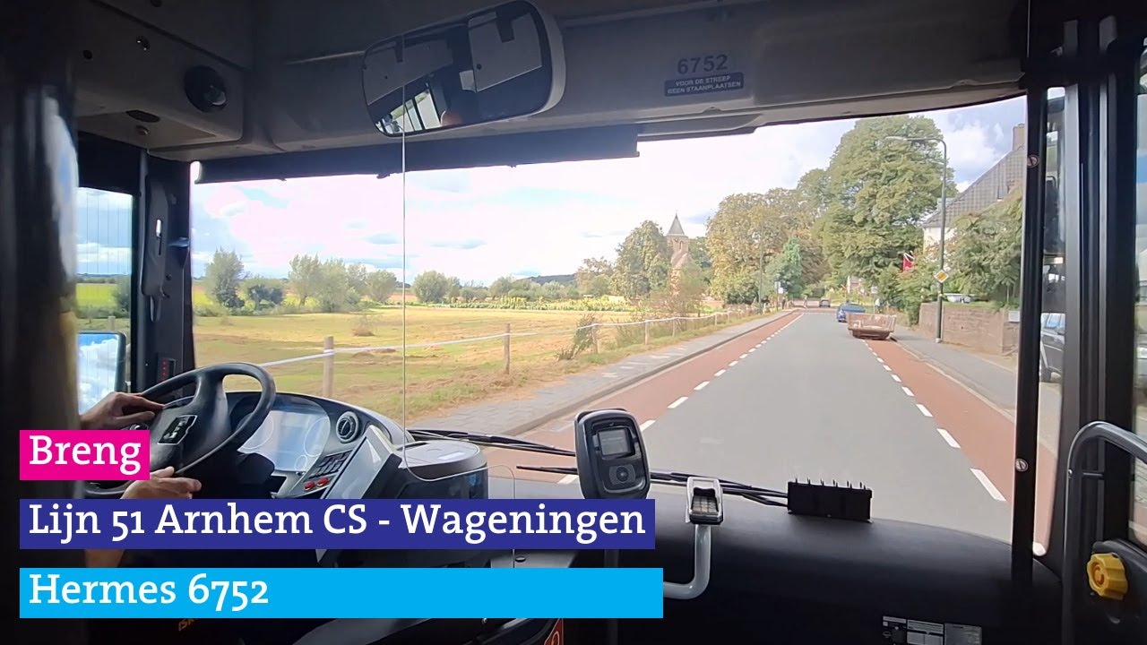 Hermes 6752 | Lijn 51 Arnhem CS - Wageningen