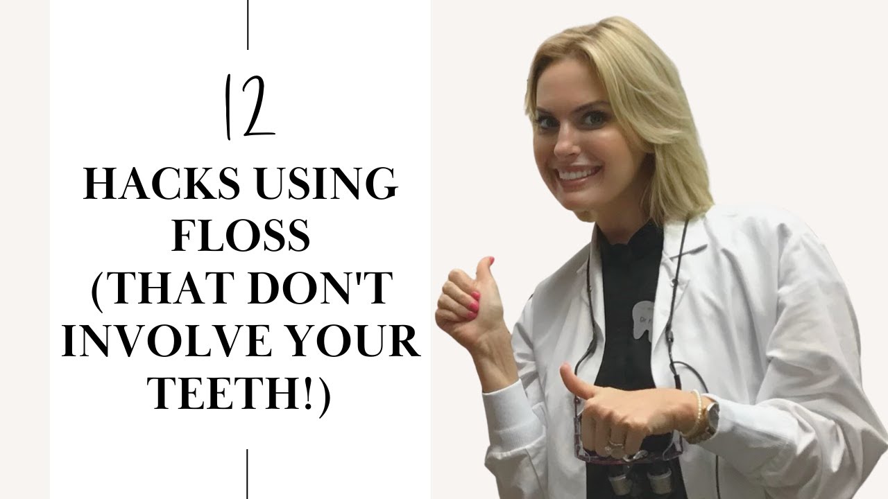 12 HACKS USING DENTAL FLOSS (THAT DON'T INVOLVE YOUR TEETH!)