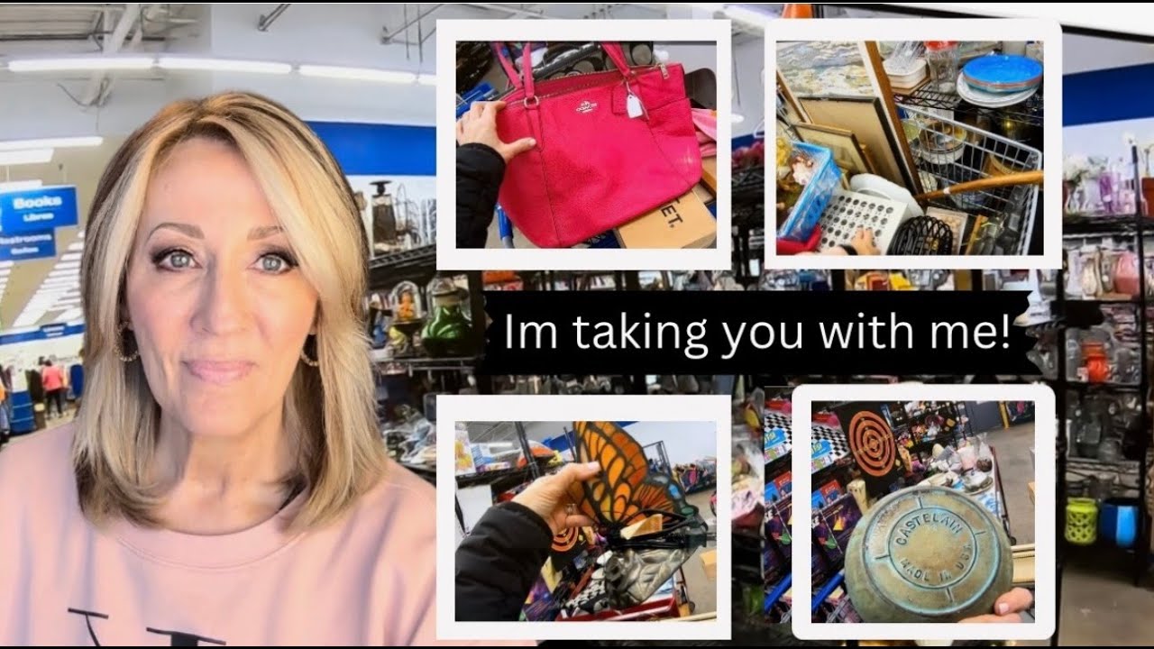 Мне пришлось накрыть свою тележку из благотворительного магазина Goodwill, потому что покупатели ...