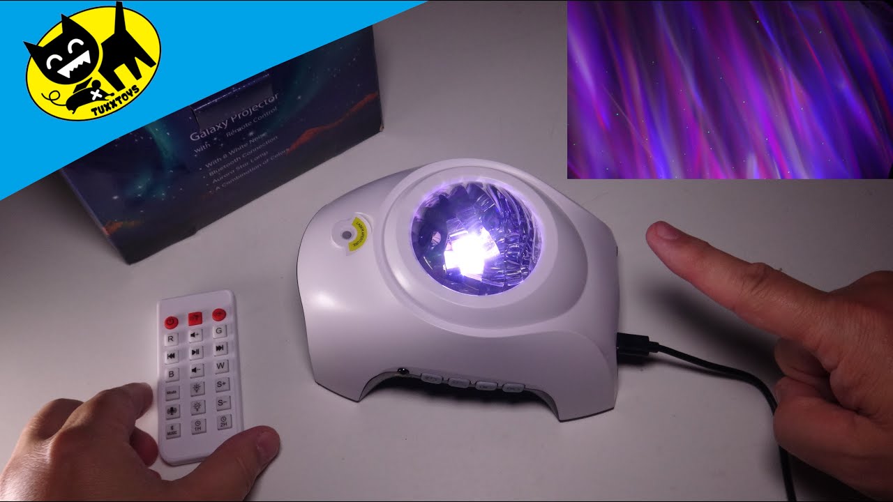 Music Aurora Projector Lamp - Northern lights (aurora borealis) in your room - Get the best sleep!