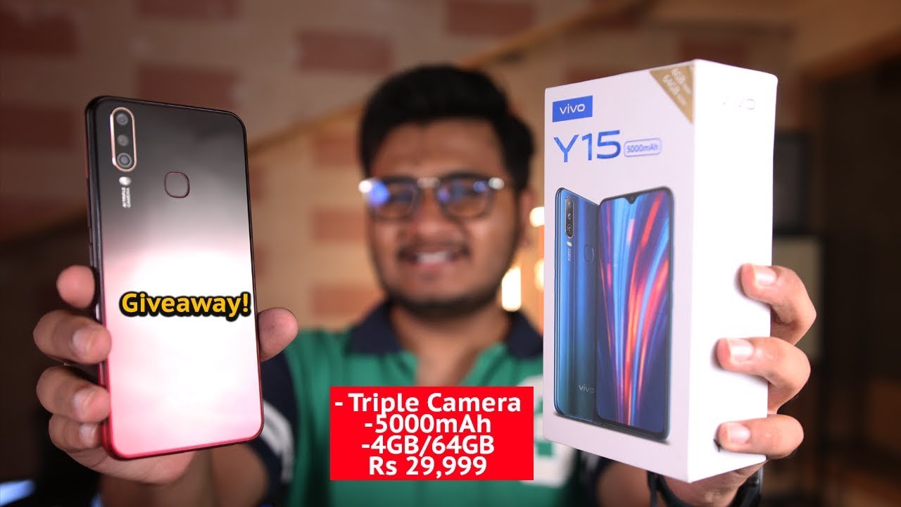 Vivo Y15 Unboxing & Giveaway | Bohat Hard Bohat Unique.