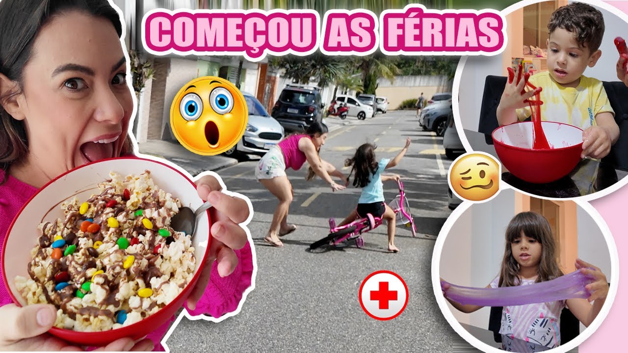 24 HORAS AGRADANDO AS CRIANÇAS NAS FÉRIAS - TOMBO RAIZ E SLIME NA CASA! * Caos | Kathy Castricini