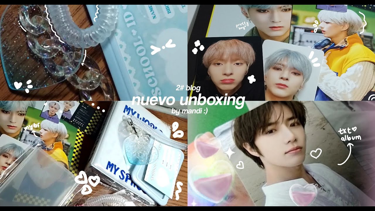 2# Blog: UNBOXING | Aliexpress, Xdinary heroes merch + &aacute;lbum TXT 