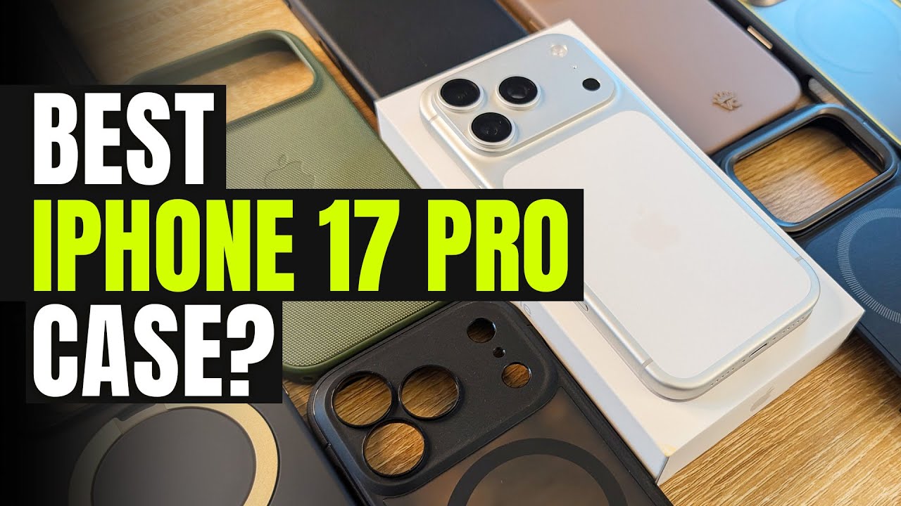 Finding the best case for the iPhone 17 Pro!